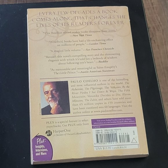 The Alchemist Paperback Book by: Paulo Coelho - Picture 2 of 2